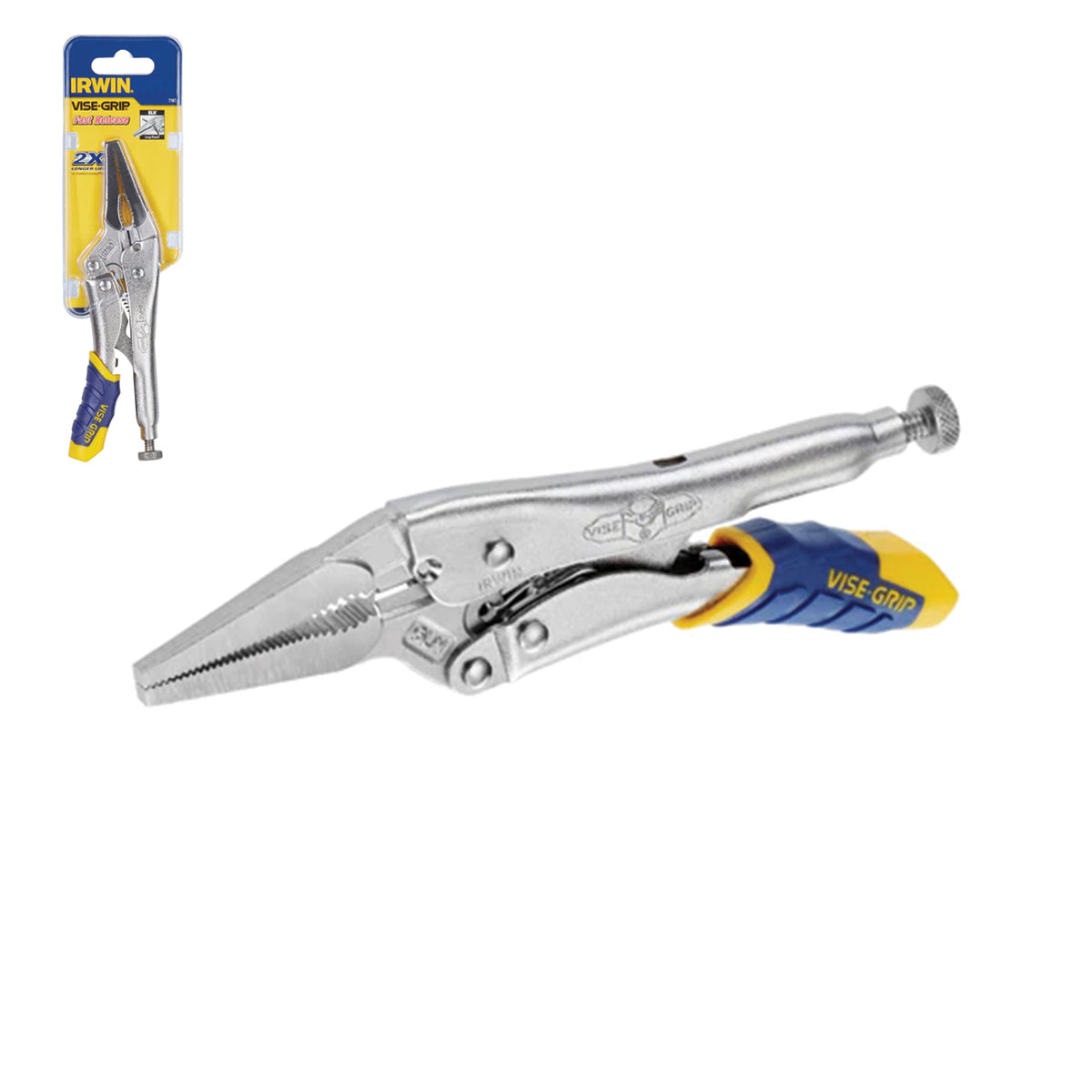 Self-locking long nose pliers with cutters IRWIN® Vise-Grip FAST RELEASE model LN - IRWIN Self-locking long nose pliers with cutters IRWIN® Vise-Grip FAST RELEASE model LN - IRWIN